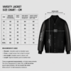 APEXX PREDATOR - FREE PALESTINE Varsity Jacket (This is a pre-order product. 4-6 Weeks)