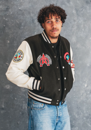 Apexx.Congo01 APEXX PREDATOR - THE UNCHAINED Varsity Jacket - (This is a pre-order product. 6-8 Weeks)
