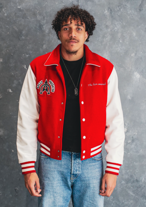 APEXX PREDATOR - GOD CHOSEN WARRIOR - Varsity Jacket (This is a preorder product. 4-6 weeks)