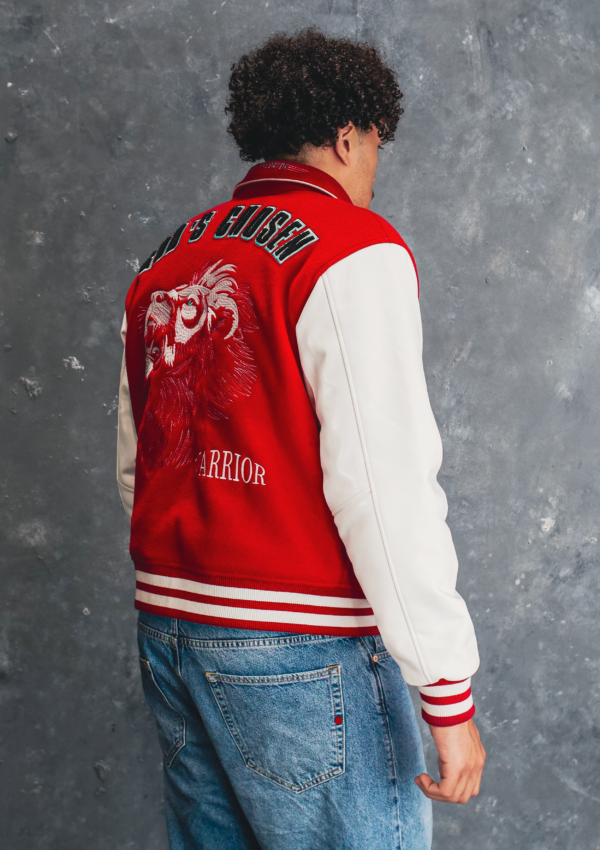 APEXX PREDATOR - GOD CHOSEN WARRIOR - Varsity Jacket (This is a preorder product. 4-6 weeks)