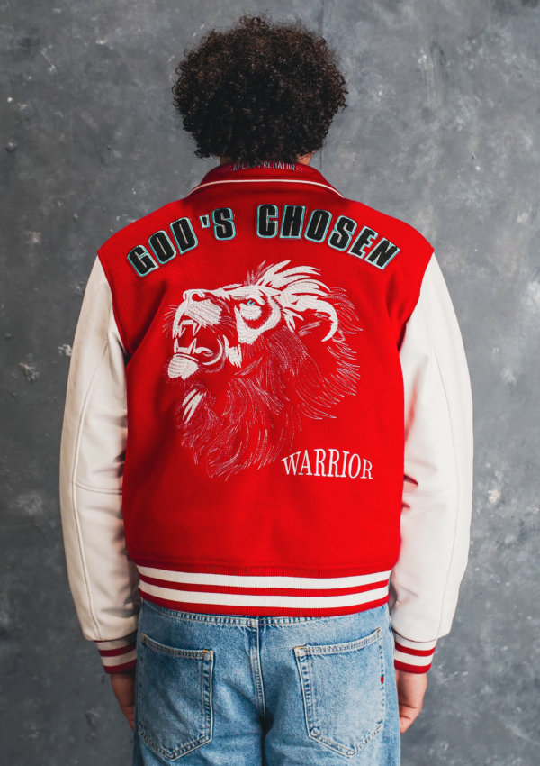 APEXX PREDATOR - GOD CHOSEN WARRIOR - Varsity Jacket (This is a preorder product. 4-6 weeks)