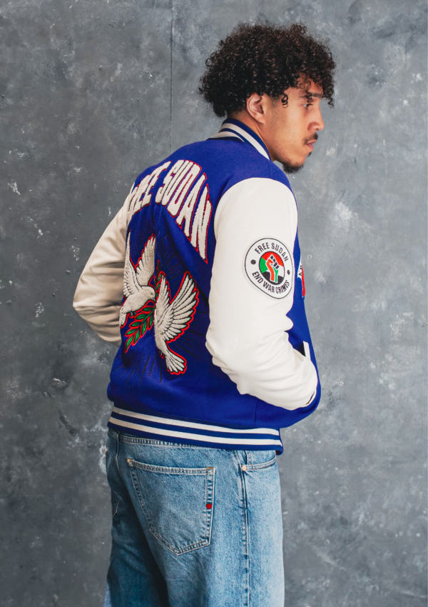 APEXX PREDATOR - FREE SUDAN Varsity Jacket (This is a pre-order product. 6-8 Weeks)