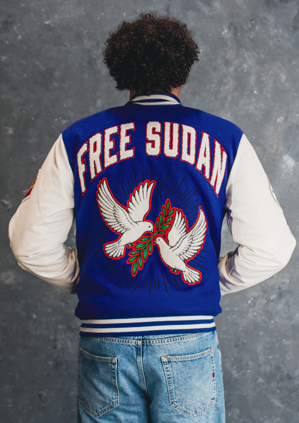 APEXX PREDATOR - FREE SUDAN Varsity Jacket (This is a pre-order product. 6-8 Weeks)